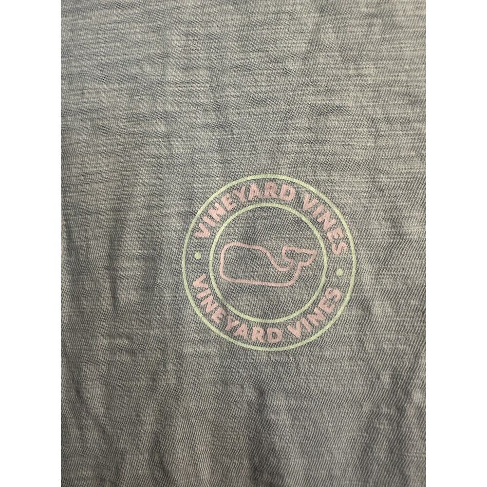 Vinyard Vines Long Sleeve Hooded Shirt Sz Small Blue Pink Lightweight Casual - Picture 3 of 11